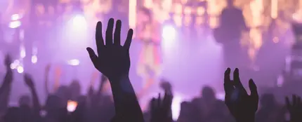 Ambiente en un festival de música Ambiente en un festival de música