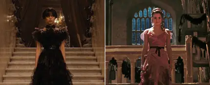 Las referencias a 'Harry Potter' en la serie 'Miércoles' Las referencias a 'Harry Potter' en la serie 'Miércoles'