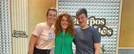 Sofia Cristo con Eva Soriano e Iggy Rubín en 'Cuerpos especiales' Sofia Cristo con Eva Soriano e Iggy Rubín en 'Cuerpos especiales'