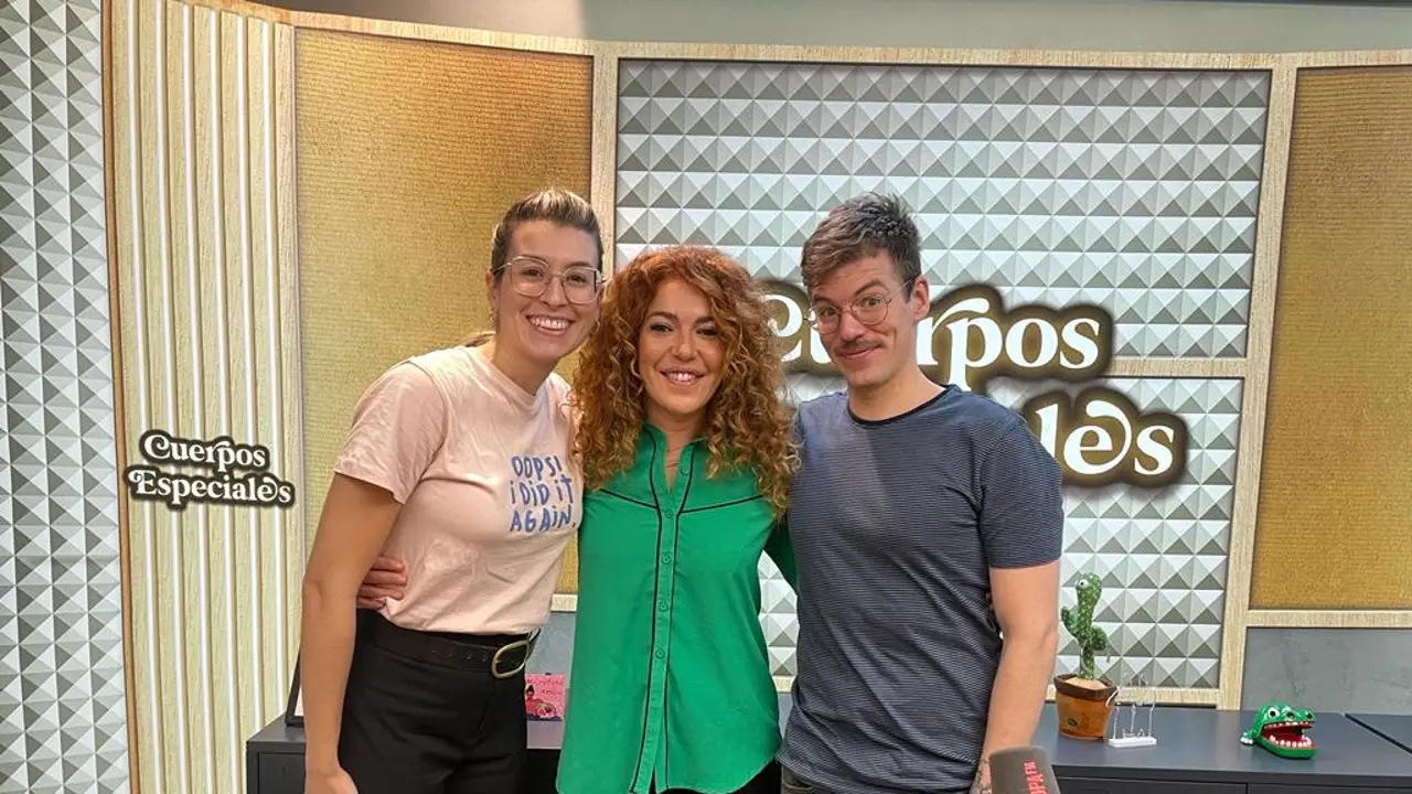Sofia Cristo con Eva Soriano e Iggy Rubín en 'Cuerpos especiales' Sofia Cristo con Eva Soriano e Iggy Rubín en 'Cuerpos especiales'