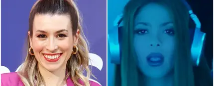Eva Soriano y Shakira Eva Soriano y Shakira