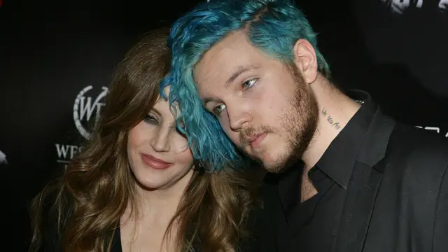 Benjamin Keough y Lisa Marie Presley