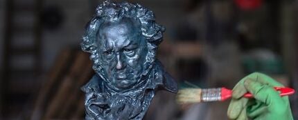 Los 'cabezones' de los Premios Goya 2023 serán de material reciclado
