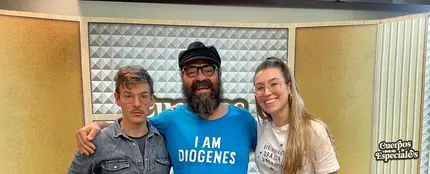 Ignatius Farray con Eva Soriano e Iggy Rubín en 'Cuerpos especiales'. Ignatius Farray con Eva Soriano e Iggy Rubín en 'Cuerpos especiales'.