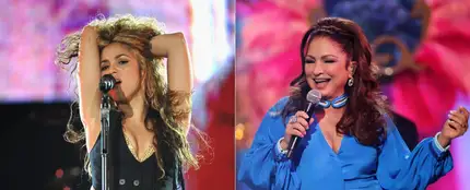 Shakira y Gloria Estefan Shakira y Gloria Estefan