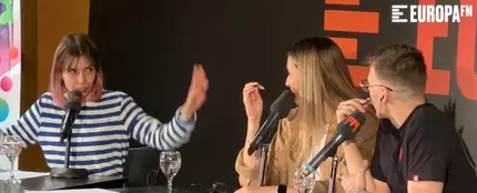 Alba Cordero con Eva Soriano e Iggy Rubín en Salou. Alba Cordero con Eva Soriano e Iggy Rubín en Salou.