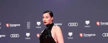 La actriz Jedet en los Premios Feroz La actriz Jedet en los Premios Feroz