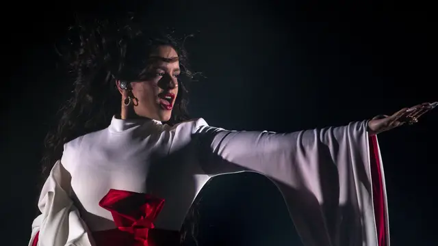 Rosalía en la gira 'El Mal Querer'