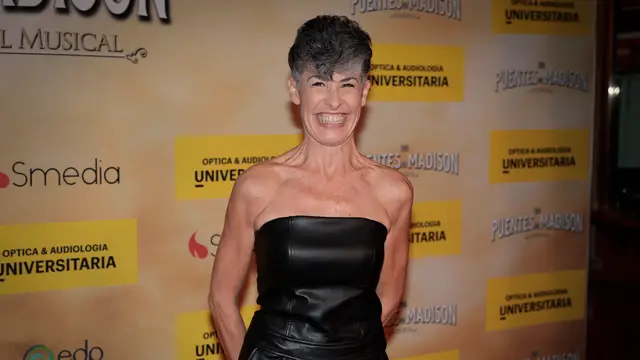 Nina, en el presentación de 'Los Puentes de Madison' en Madrid.