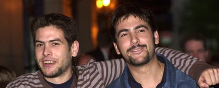 David y Jose Muñoz, de Estopa, en el año 2002 David y Jose Muñoz, de Estopa, en el año 2002