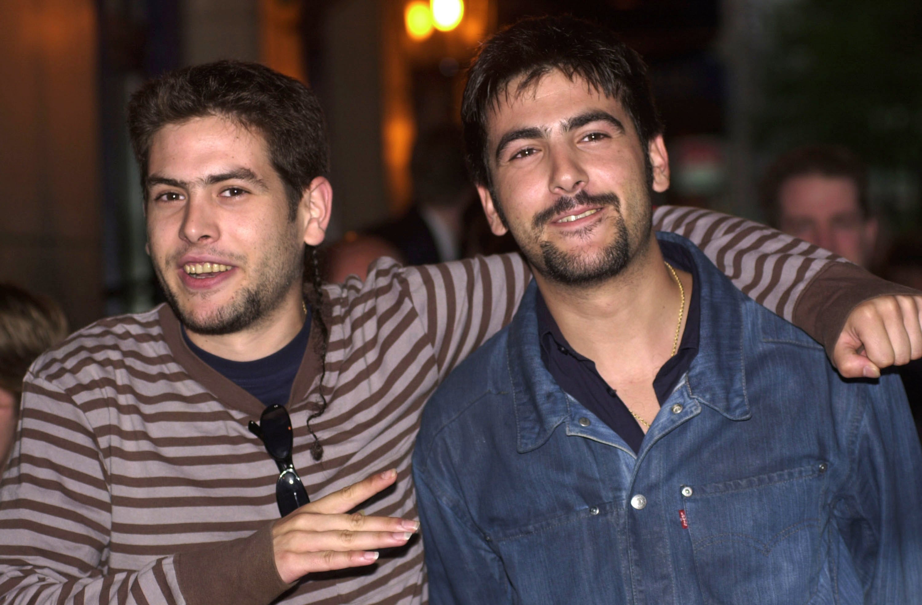 David y Jose Muñoz, de Estopa, en el año 2002 David y Jose Muñoz, de Estopa, en el año 2002