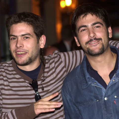 David y Jose Muñoz, de Estopa, en el año 2002 David y Jose Muñoz, de Estopa, en el año 2002
