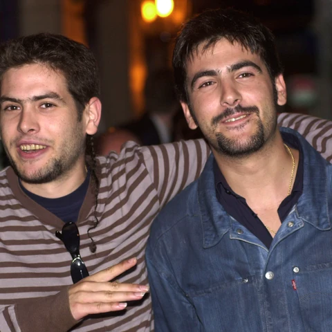 David y Jose Muñoz, de Estopa, en el año 2002 David y Jose Muñoz, de Estopa, en el año 2002