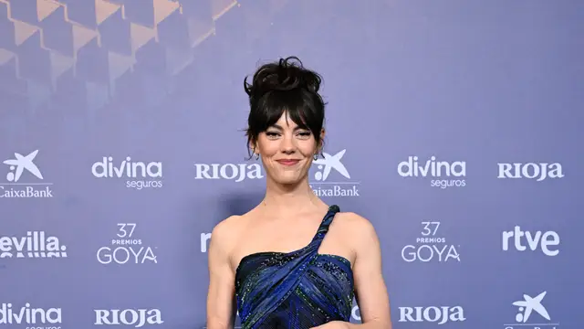 La actriz Vicky Luengo, en los Goya 2023.