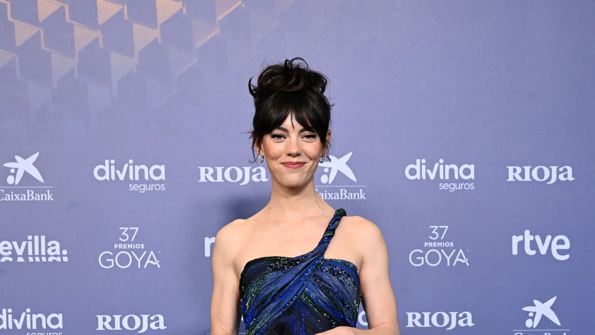 La actriz Vicky Luengo, en los Goya 2023.
