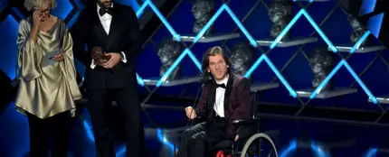 Telmo Irureta, en los premios Goya 2023. Telmo Irureta, en los premios Goya 2023.
