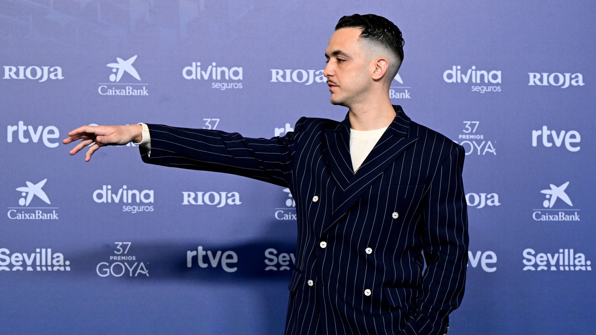 El cantante C. Tangana, en los Goya 2023.