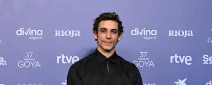 El actor Miguel Herrán, en los Goya 2023. El actor Miguel Herrán, en los Goya 2023.