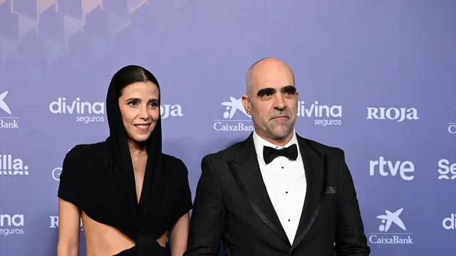 Luis Tosar y Maria Luisa Mayol, en los Goya 2023.