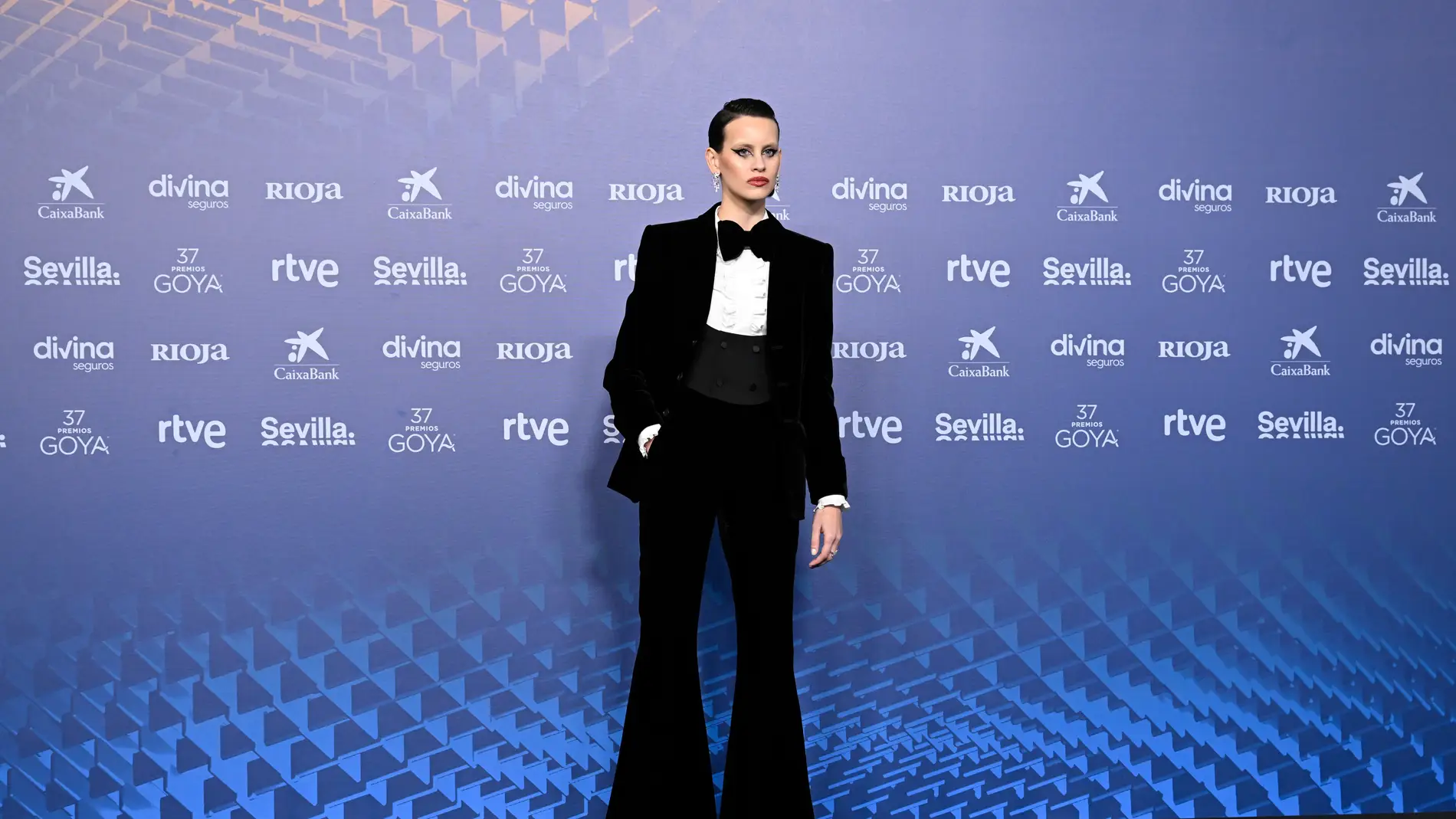 La actriz Milena Smit, en los Goya 2023. La actriz Milena Smit, en los Goya 2023.