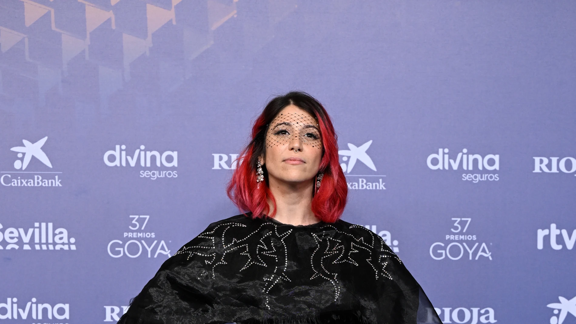 Bely Basarte, en la alfombra azul de los Goya 2023.