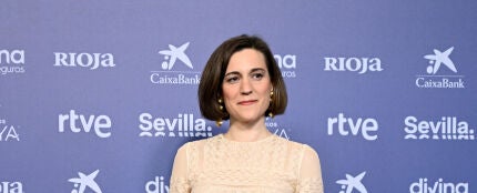 La directora de cine Carla Sim&oacute;n, en los premios Goya 2023.