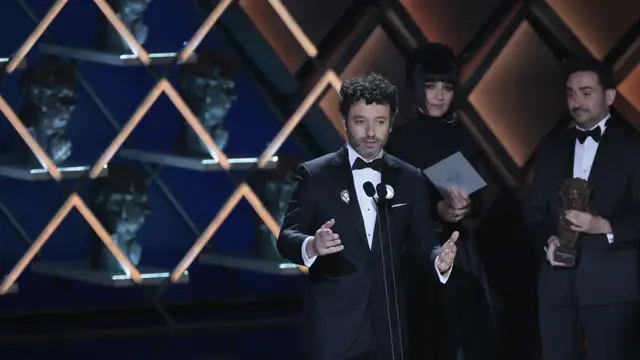 Rodrigo Sorogoyen, en la gala de los Goya 2023.