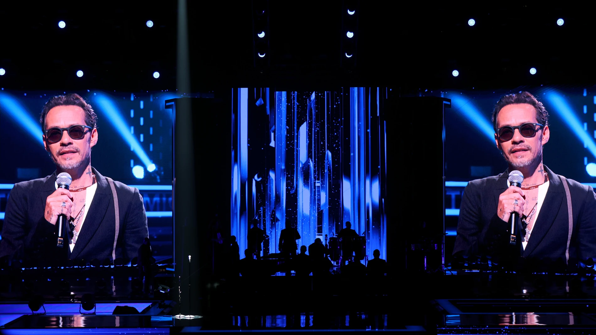 Marc Anthony, en la ceremonia de entrega de los premios Lo Nuestro.