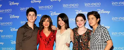 Parte del reparto de Los Magos de Waverly Place Parte del reparto de Los Magos de Waverly Place
