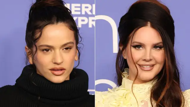Rosalía y Lana del Rey en los Billboard Women in Music Awards 2023.