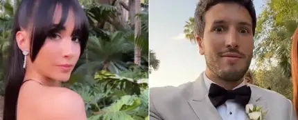 El bonito gesto de Sebastián Yatra con Aitana al verla en la boda de Lele Pons y Guaynaa El bonito gesto de Sebastián Yatra con Aitana al verla en la boda de Lele Pons y Guaynaa