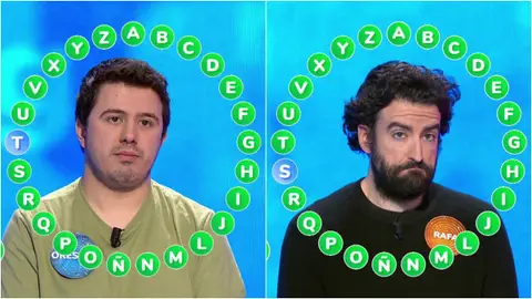¡Histórico! Orestes y Rafa, con 24 aciertos en ‘El Rosco’: ¿Caerá el bote de 2.230.000 euros? ¡Histórico! Orestes y Rafa, con 24 aciertos en ‘El Rosco’: ¿Caerá el bote de 2.230.000 euros?
