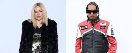 Avril Lavigne y Tyga. Avril Lavigne y Tyga.