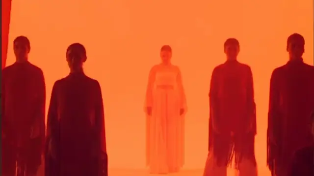 Blanca Paloma, en el videoclip de 'EAEA'.