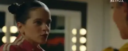 Rosalía, en el tráiler de 'Georgina'. Rosalía, en el tráiler de 'Georgina'.