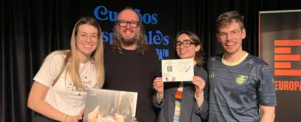 Eva Soriano e Iggy Rubín con Juno en 'Cuerpos especiales' Eva Soriano e Iggy Rubín con Juno en 'Cuerpos especiales'