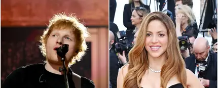 Ed Sheeran y Shakira Ed Sheeran y Shakira