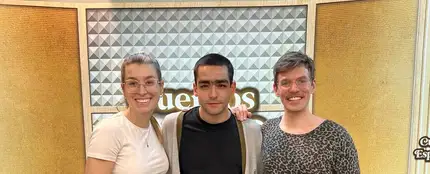 Omar Ayuso con Eva Soriano e Iggy Rubín en 'Cuerpos especiales'. Omar Ayuso con Eva Soriano e Iggy Rubín en 'Cuerpos especiales'.
