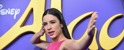 Blanca Paloma en el estreno del musical de Aladdin