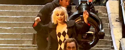 Lady Gaga y Joaquin Phoenix en 'Joker 2'. Lady Gaga y Joaquin Phoenix en 'Joker 2'.