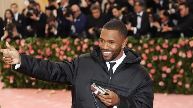 Frank Ocean, en la gala MET.