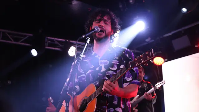 Fran Perea, en la Sala Mon de Madrid.