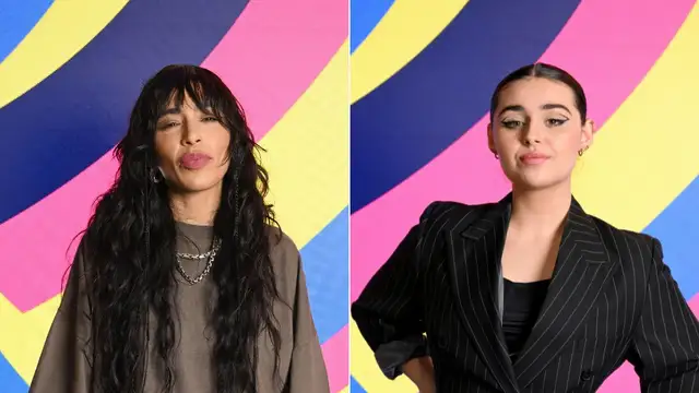 Loreen y Alessandra, representantes de Suecia y Noruega en Eurovisión 2023.