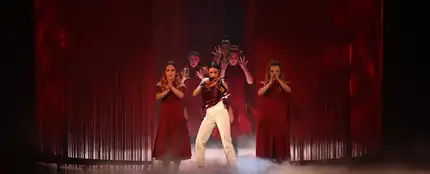 Blanca Paloma, en la final de Eurovisión. 2023 Blanca Paloma, en la final de Eurovisión. 2023