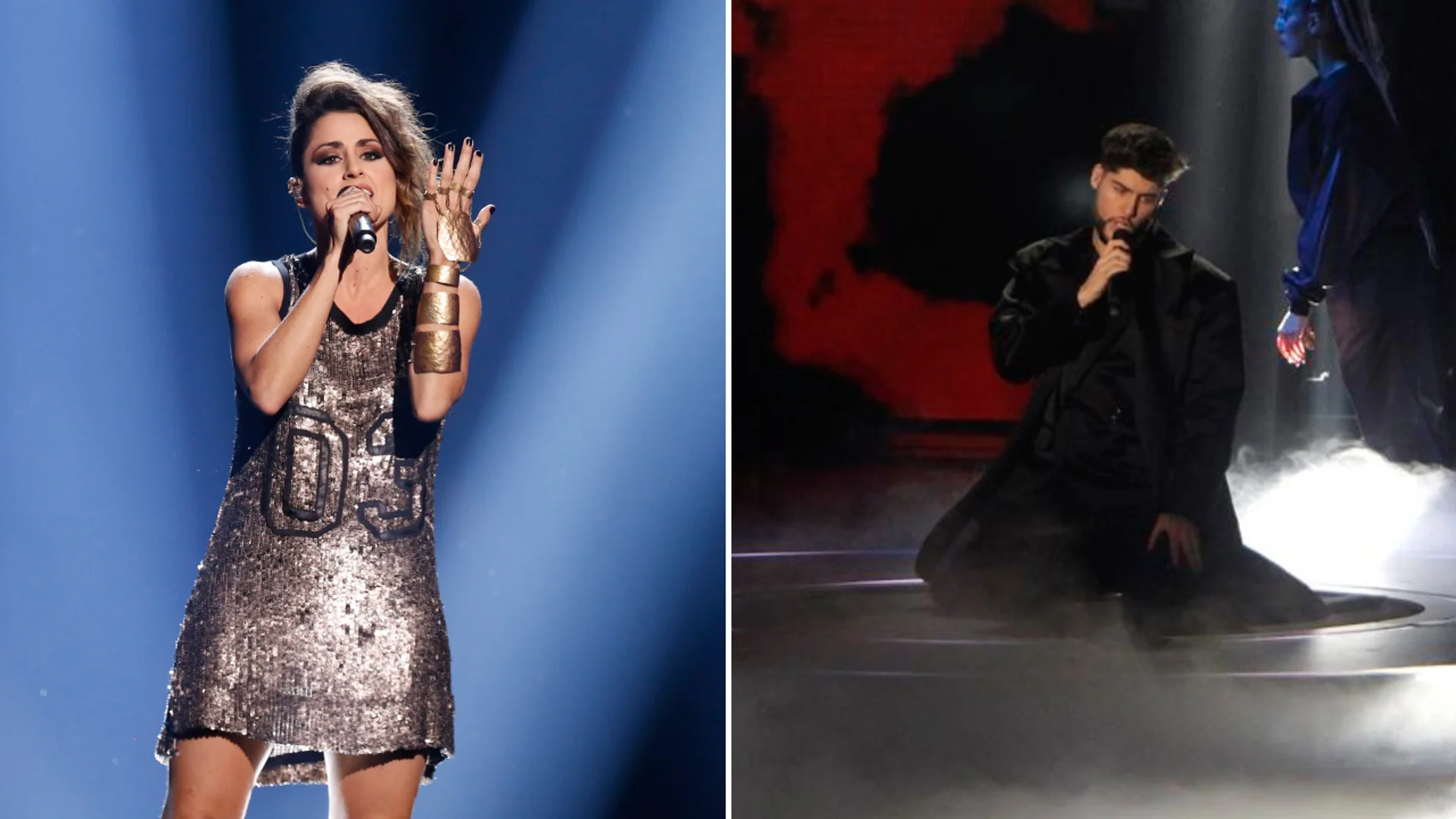 Barei y José Otero se lanzan los cuchillos al hablar de Eurovisión: "Te puedo componer yo la canción, a lo mejor te va mejor"