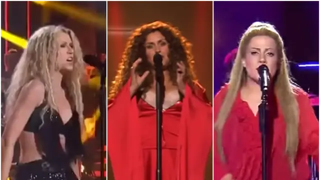 Imitaciones de Shakira de Tu cara me suena