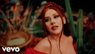 Christina Aguilera, en el videoclip de 'La Reina'