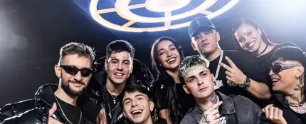 María Becerra se reencuentra con Rusherking en 'Los del espacio'. María Becerra se reencuentra con Rusherking en 'Los del espacio'.
