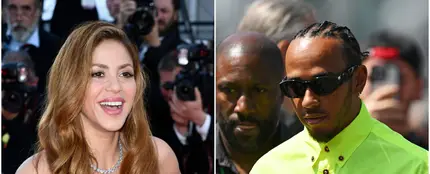 Shakira y Lewis Hamilton Shakira y Lewis Hamilton