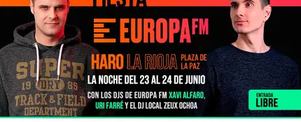 Cartel de la Fiesta Europa FM de Haro (La Rioja) Cartel de la Fiesta Europa FM de Haro (La Rioja)